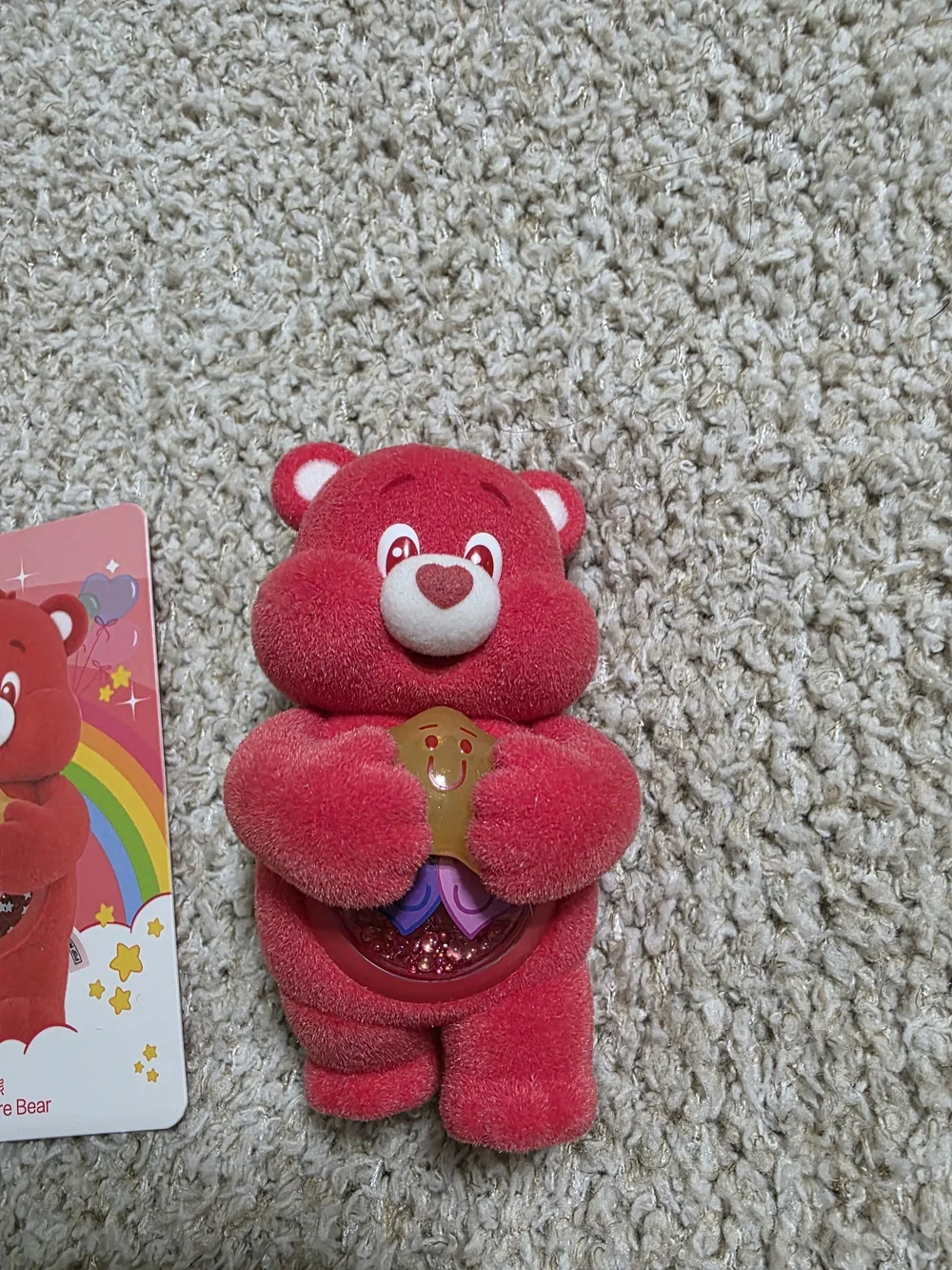 Pop Mart Care bear Flocked Figurine
